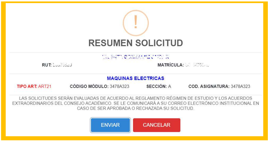 Paso 4 - Confirmación final